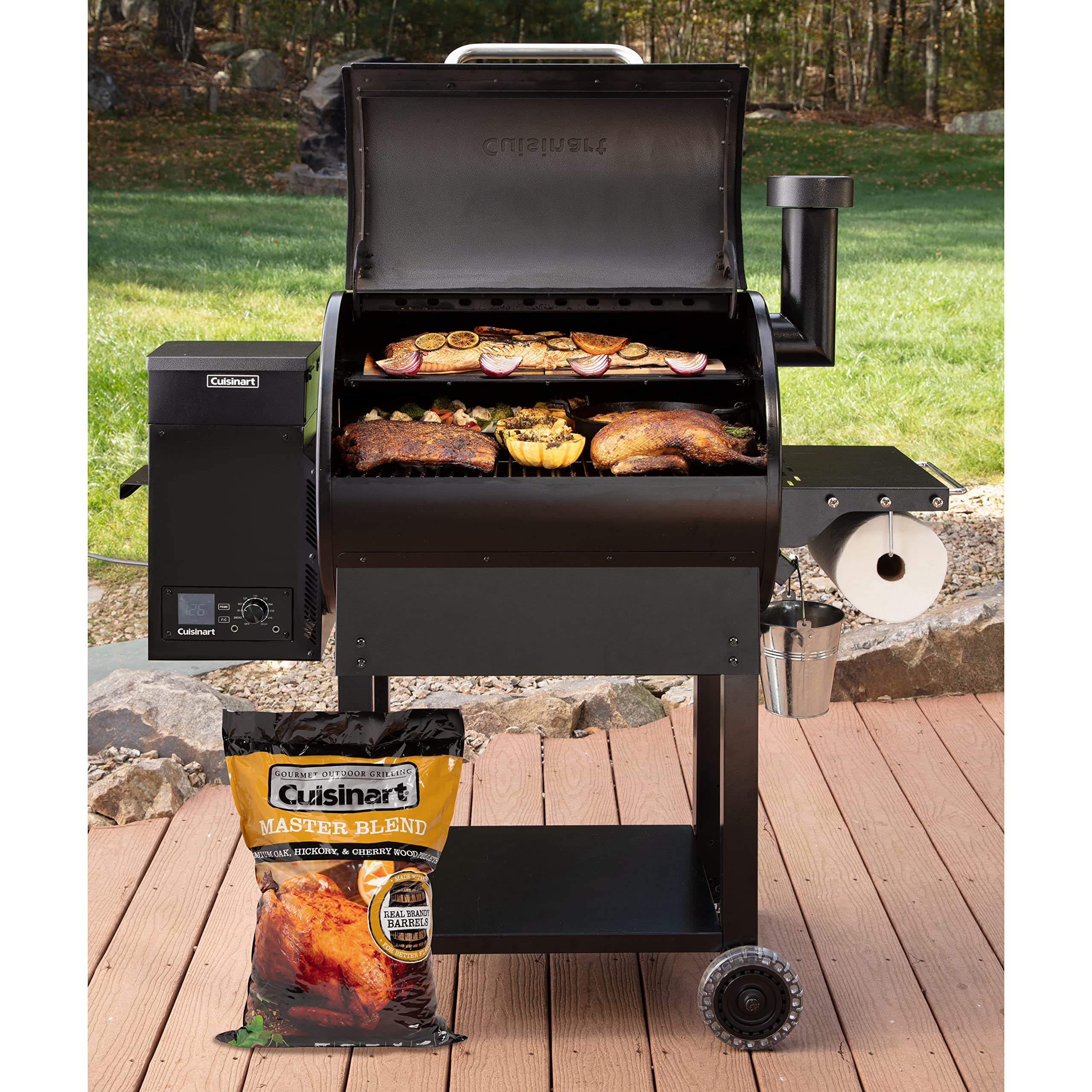 cuisinart-cwpl-207-master-blend-bbq-smoking-pellets-20-lb-aged-brandy-oak-hickor image 2