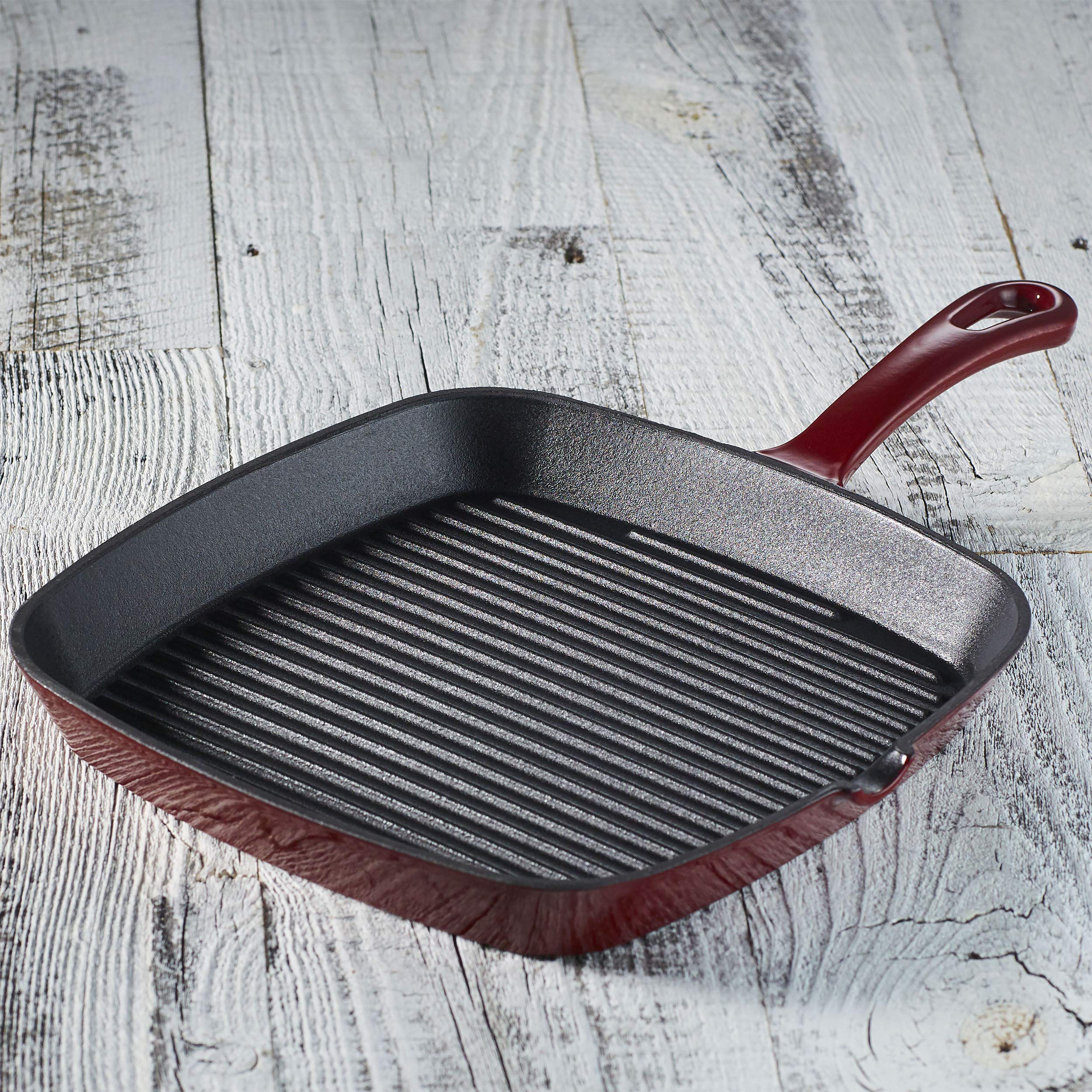 cuisinart-ci30-23cr-chef-s-classic-enameled-cast-iron-9-25-inch-square-grill-pan image 2