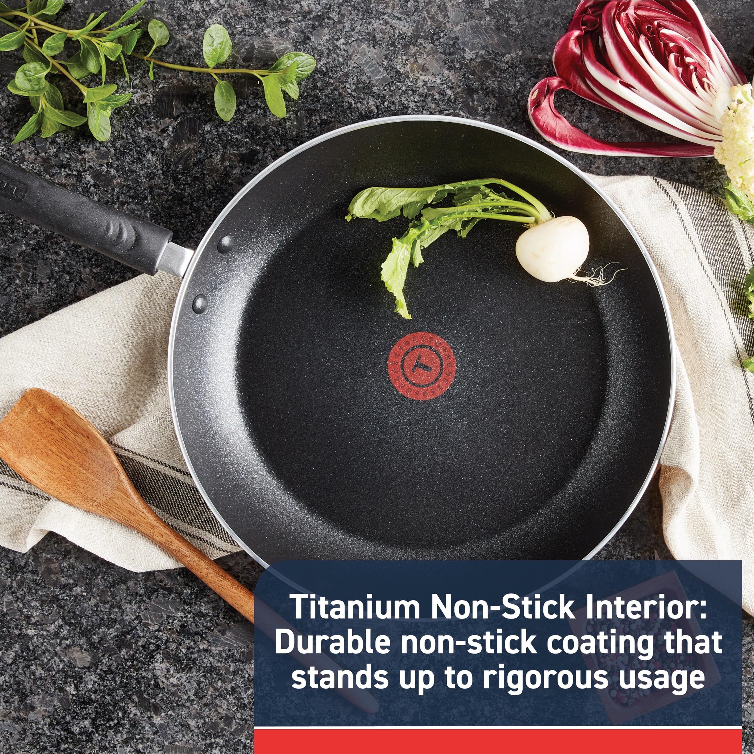 t-fal-experience-10-inch-nonstick-fry-pan-with-vented-glass-lid-induction-safe-b image 2