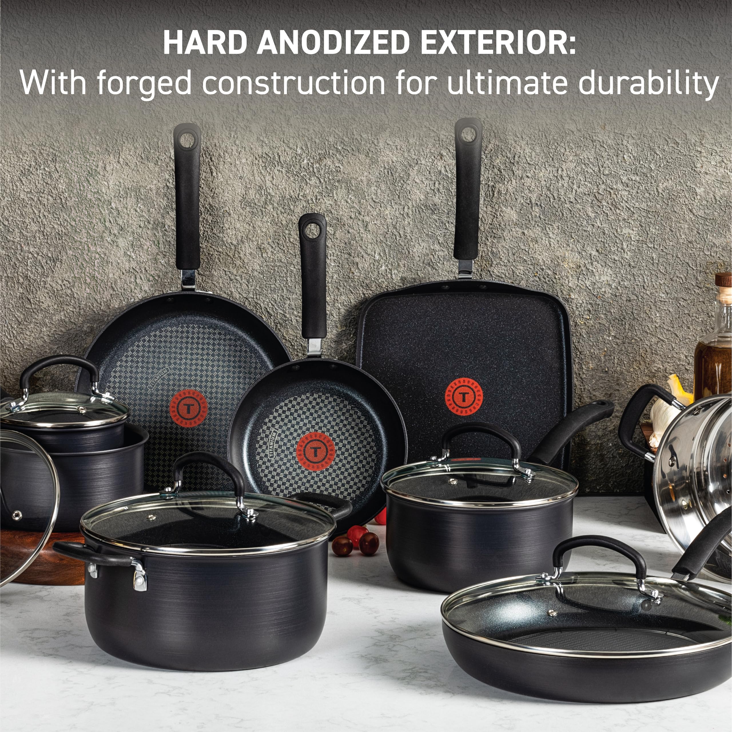 t-fal-ultimate-hard-anodized-20-piece-nonstick-cookware-set-with-ice-force-knive image 3