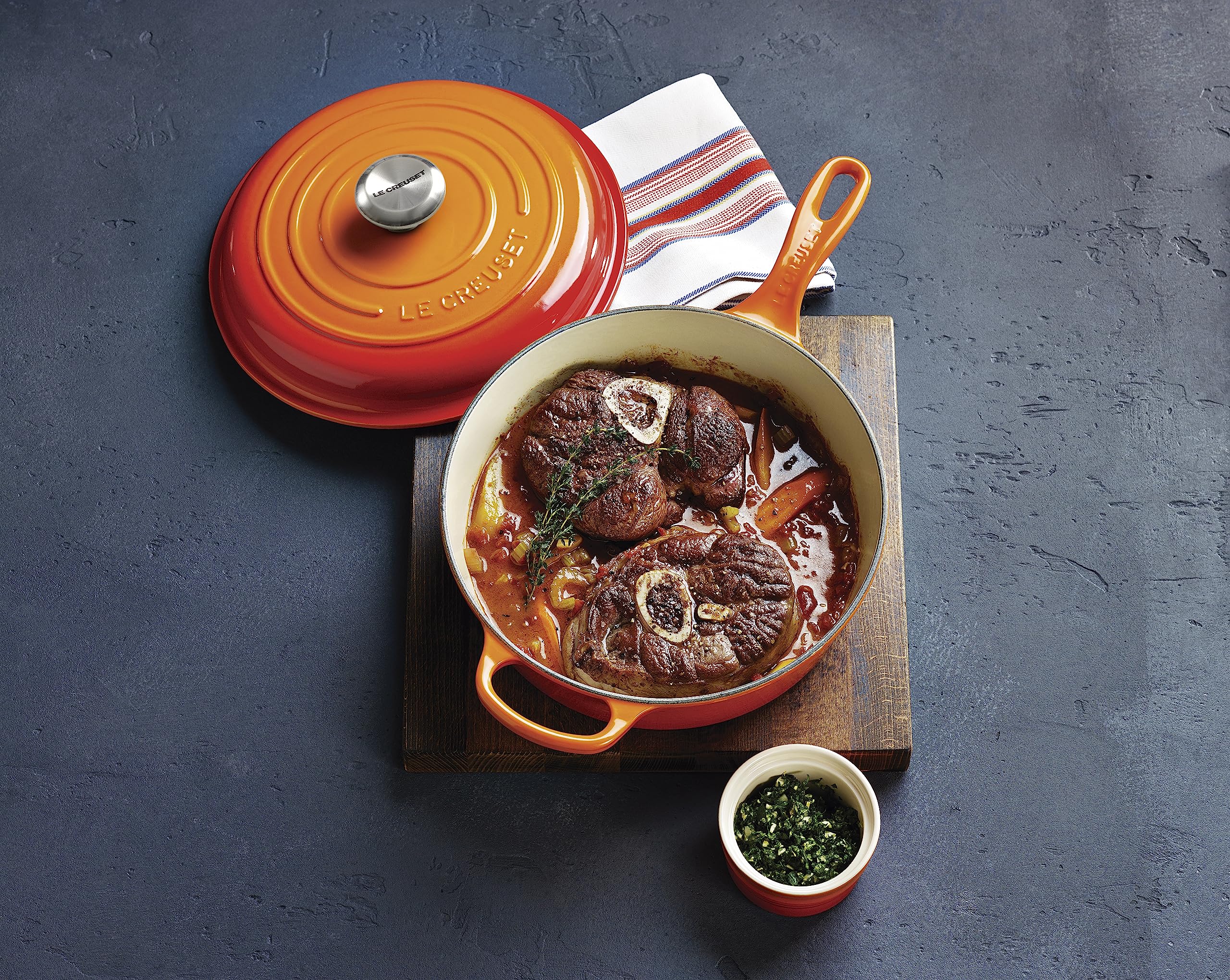 le-creuset-enameled-cast-iron-signature-cassadou-3-75-qt-flame image 5