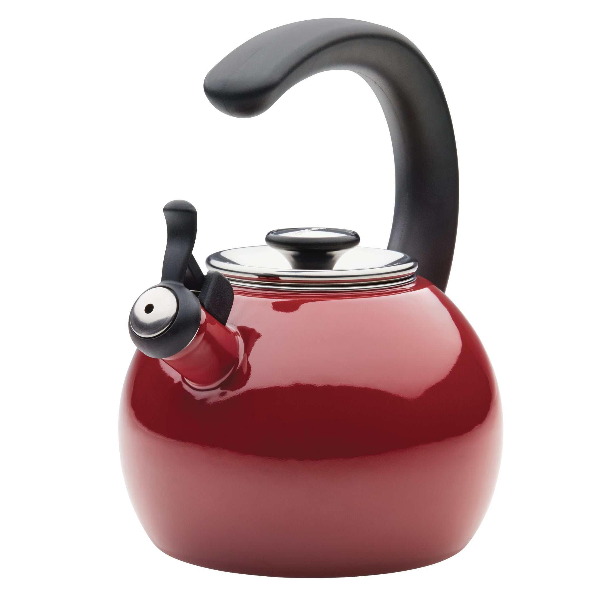 circulon-2-quart-whistling-teakettle-with-flip-up-spout image 4