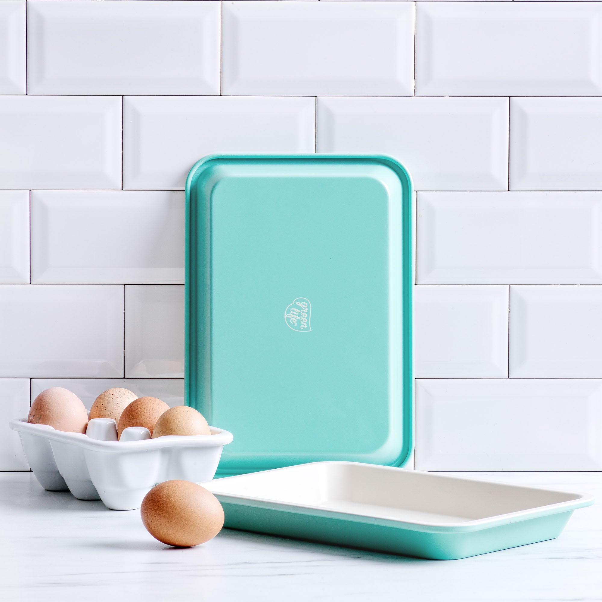 greenlife-9x7-inch-cookie-sheet-set-2-piece-ceramic-nonstick image 1