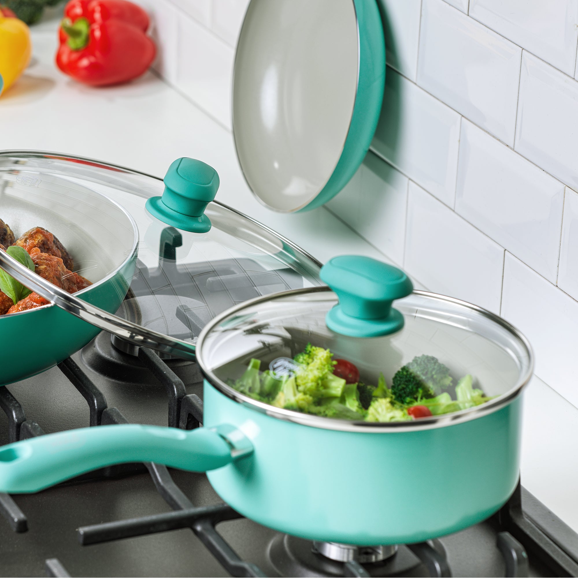 greenlife-sandstone-2-5-quart-sauce-pan-with-glass-lid image 4