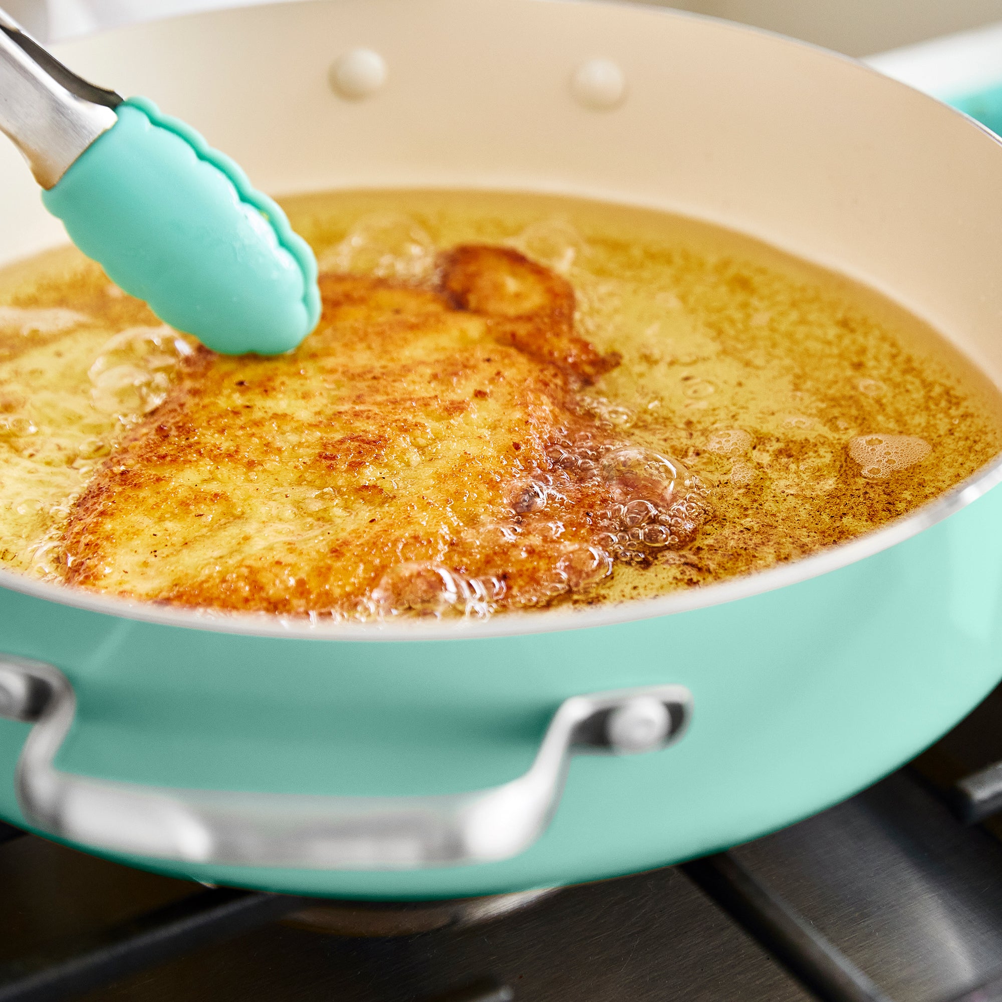 greenlife-artisan-5-quart-saut-pan-with-lid-oven-safe-to-600-f image 4