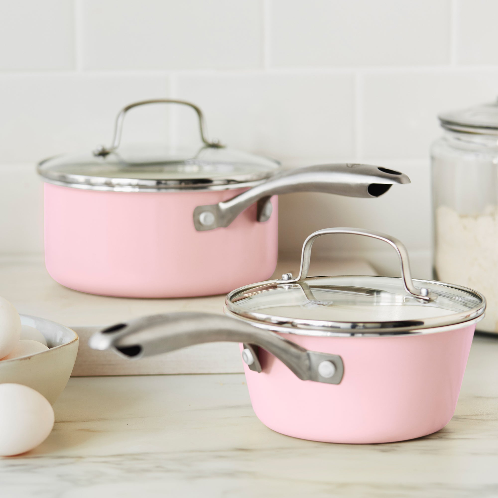 greenlife-artisan-saucepan-set-with-lids image 8