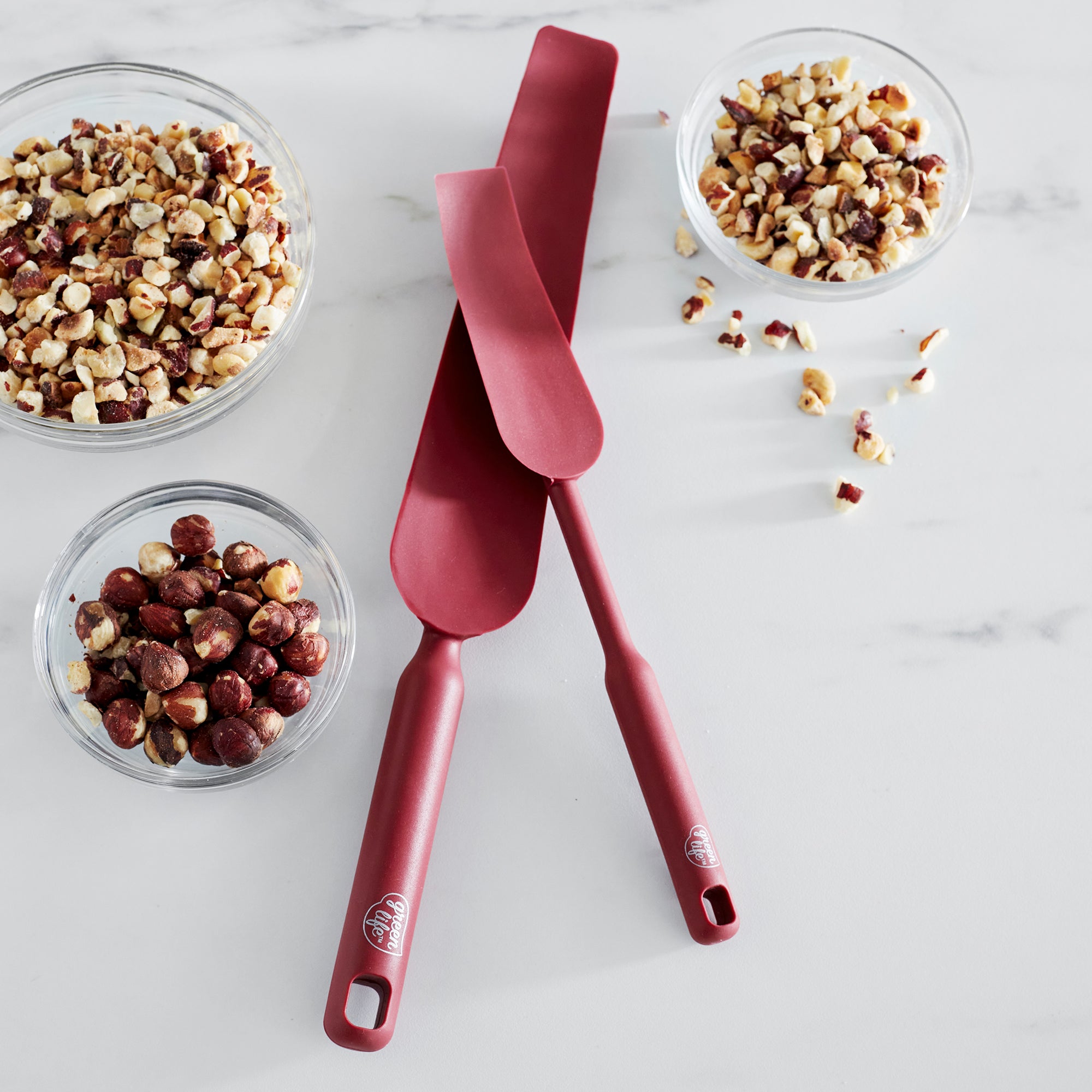 greenlife-easy-reach-silicone-spatula-2-piece-set-nonstick-safe-and-heat-resista image 1