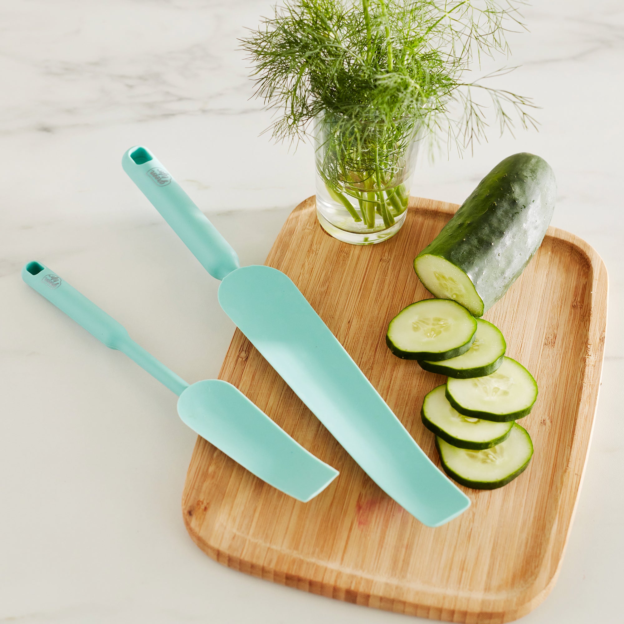 greenlife-easy-reach-silicone-spatula-2-piece-set-nonstick-safe-and-heat-resista image 5