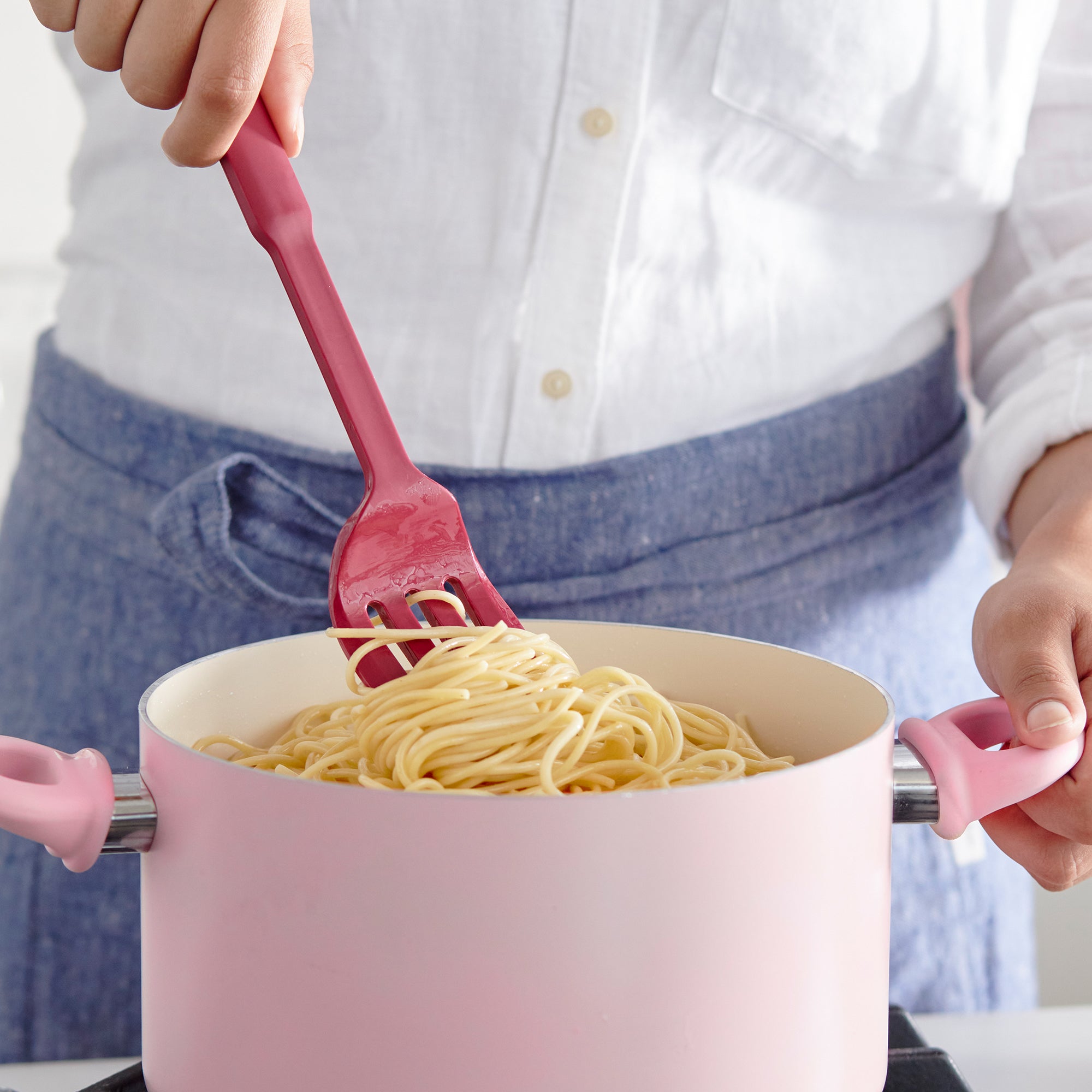 greenlife-10-in-one-silicone-fork-heat-resistant-kitchen-tool image 2
