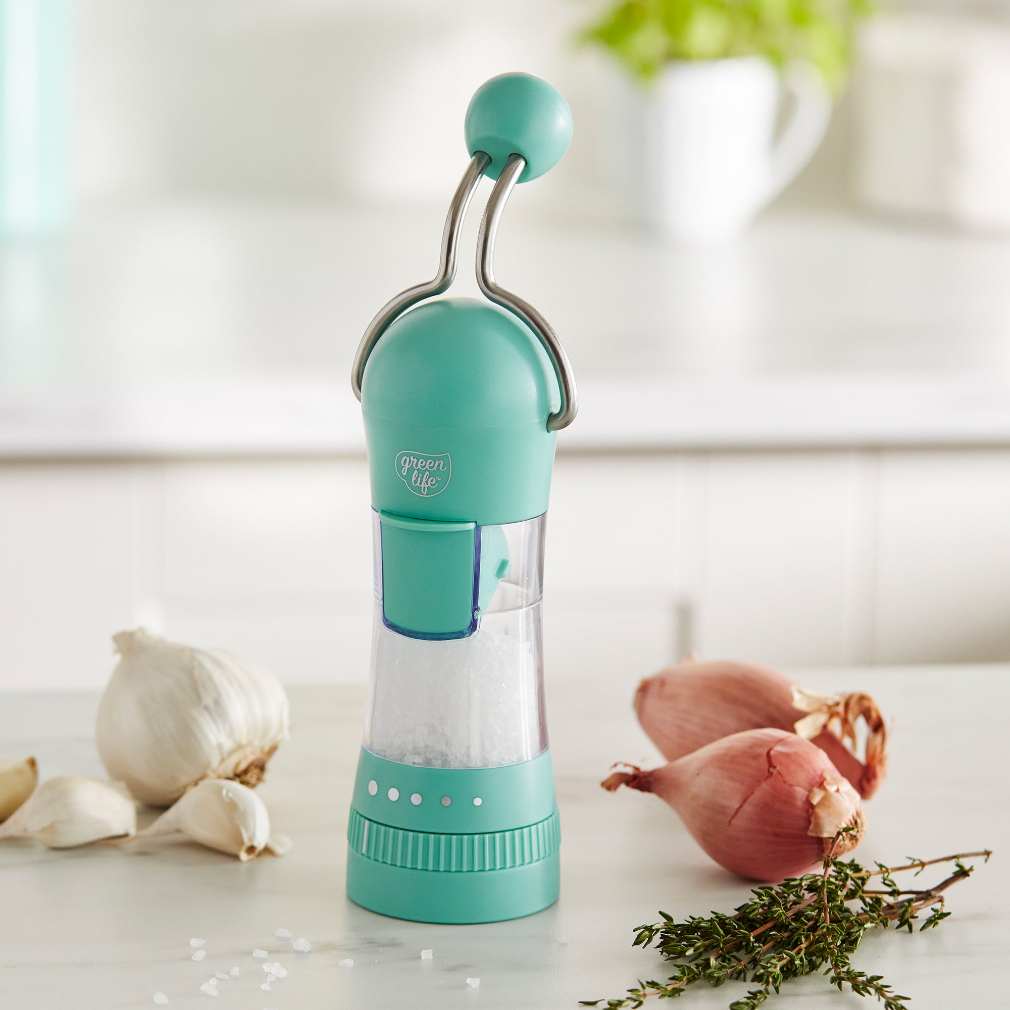 greenlife-salt-and-pepper-ratchet-mill-with-adjustable-grind-and-front-loading-r image 3