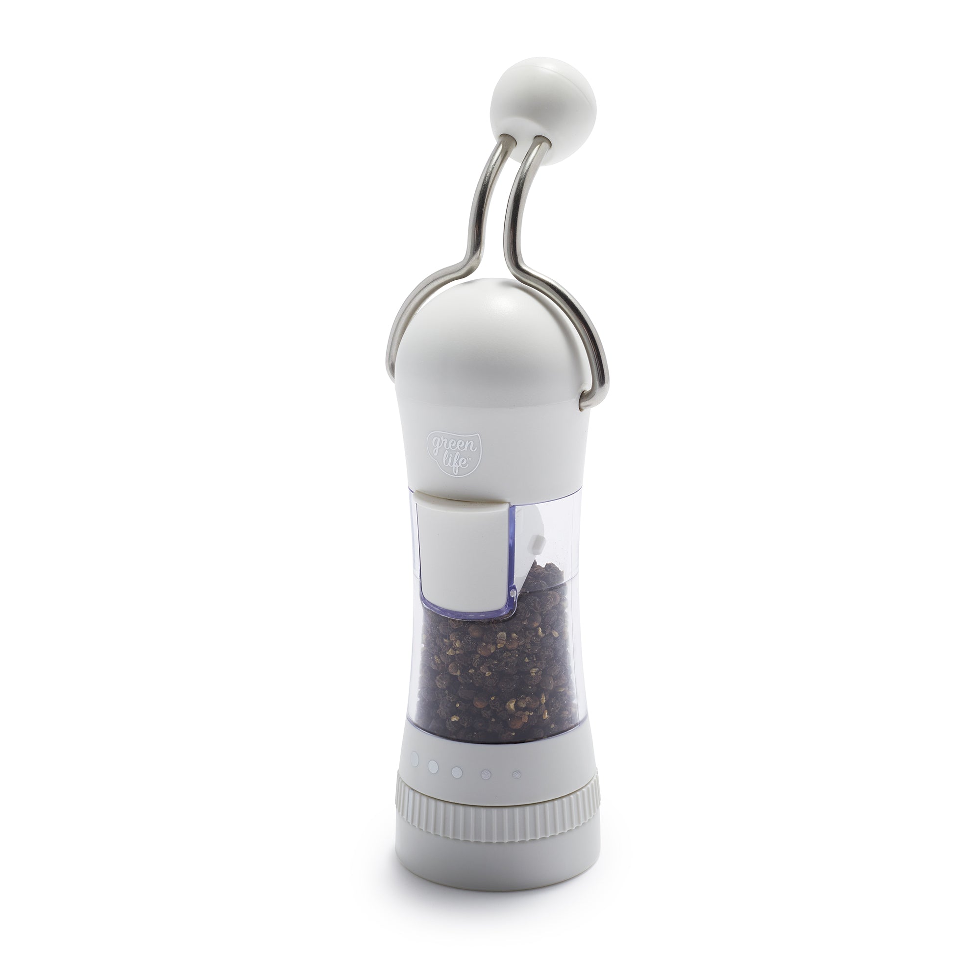 greenlife-salt-and-pepper-ratchet-mill-with-adjustable-grind-and-front-loading-r image 7
