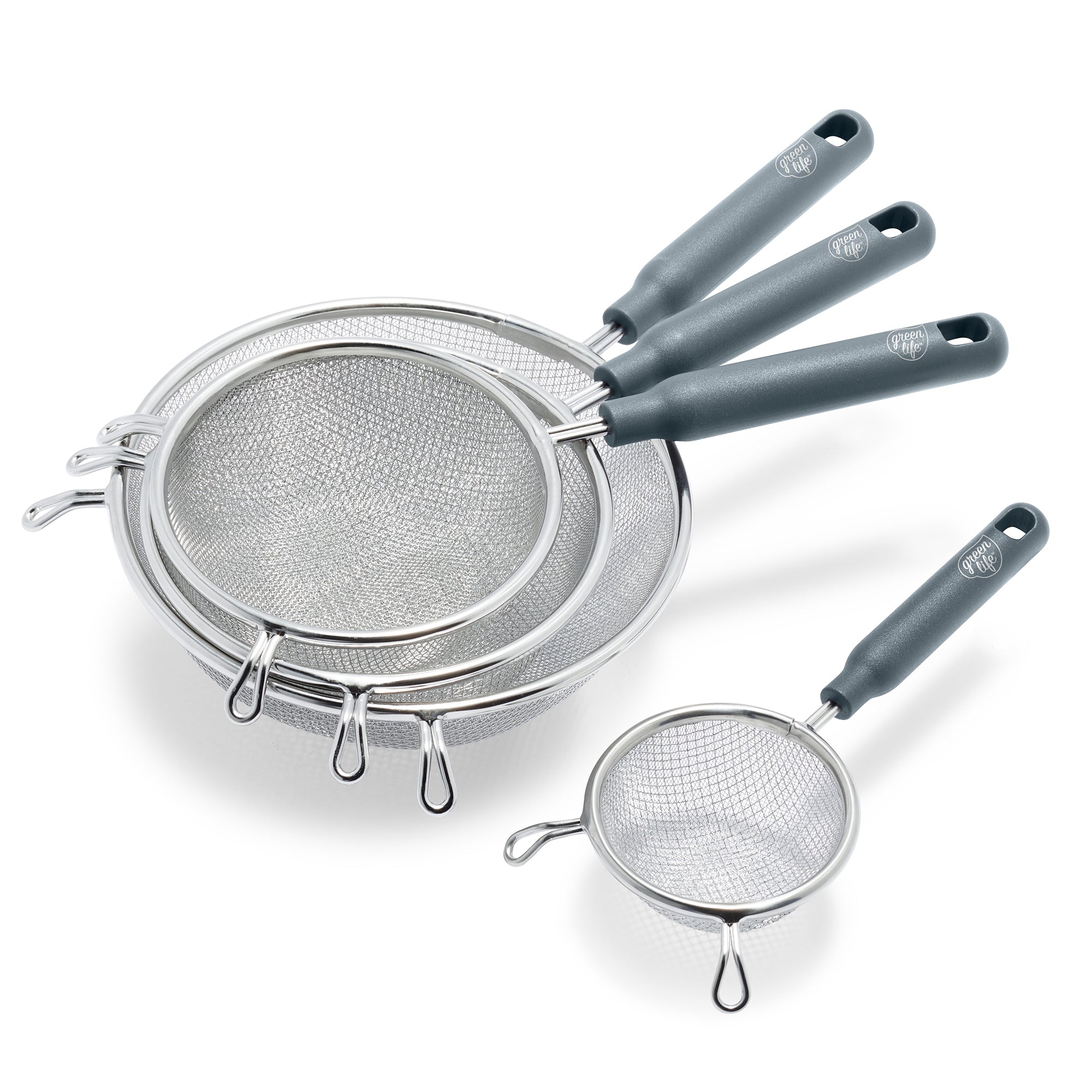 greenlife-stainless-steel-mesh-strainers-set-of-4 image 8