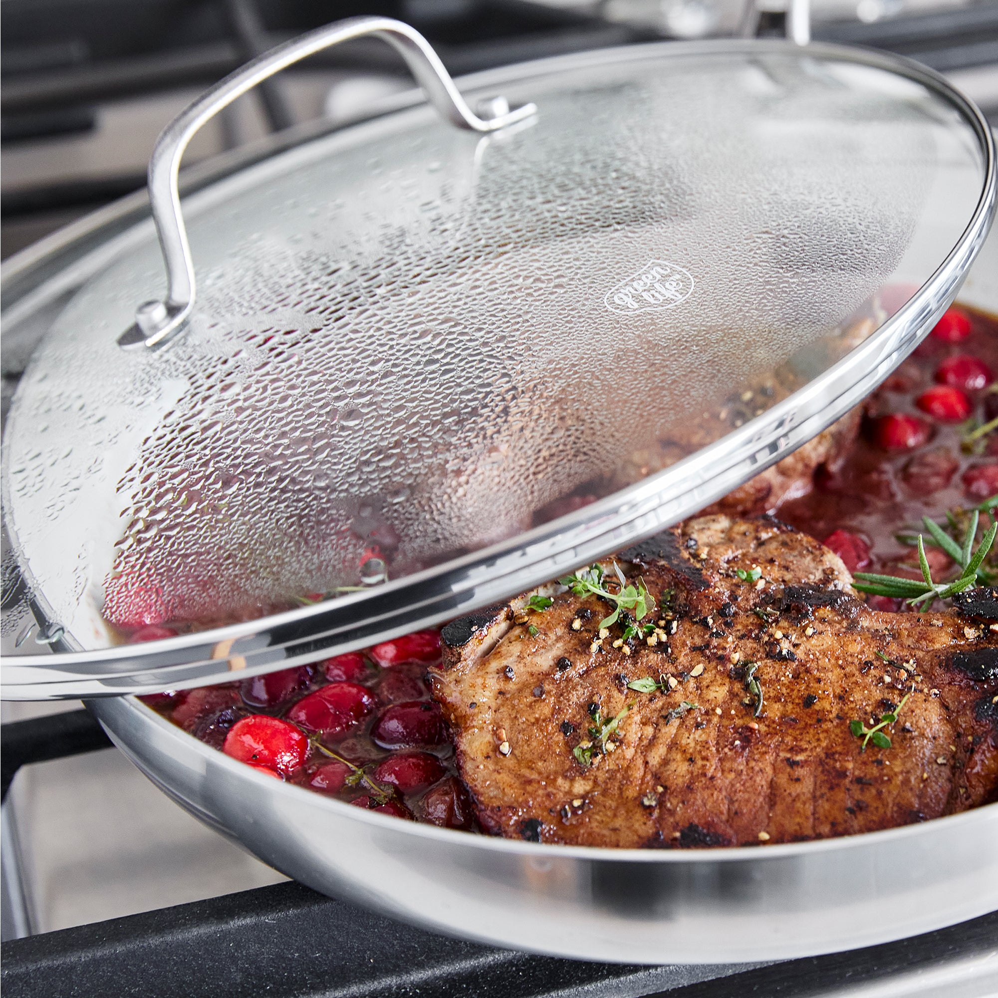 greenlife-stainless-pro-12-inch-frypan-with-lid image 4