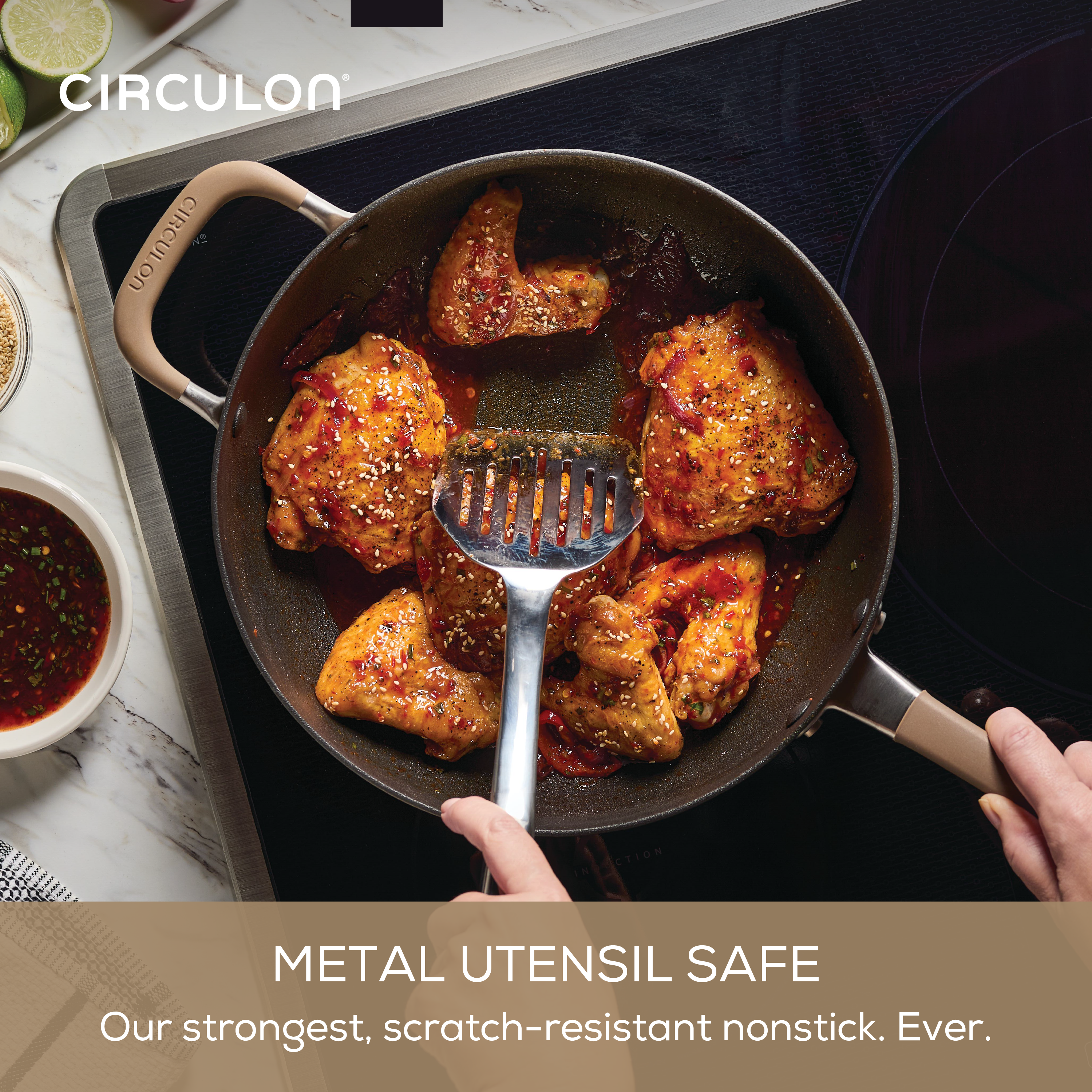 circulon-a1-scratchdefense-13-piece-nonstick-cookware-set image 8