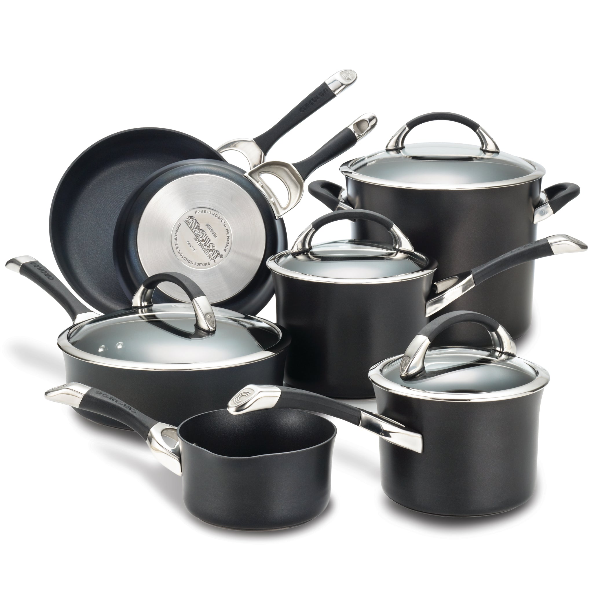 circulon-symmetry-11-piece-nonstick-hard-anodized-cookware-set image 2