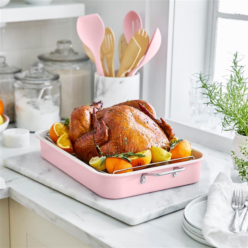 greenlife-roaster-with-rack-ceramic-nonstick-roasting-pan image 8
