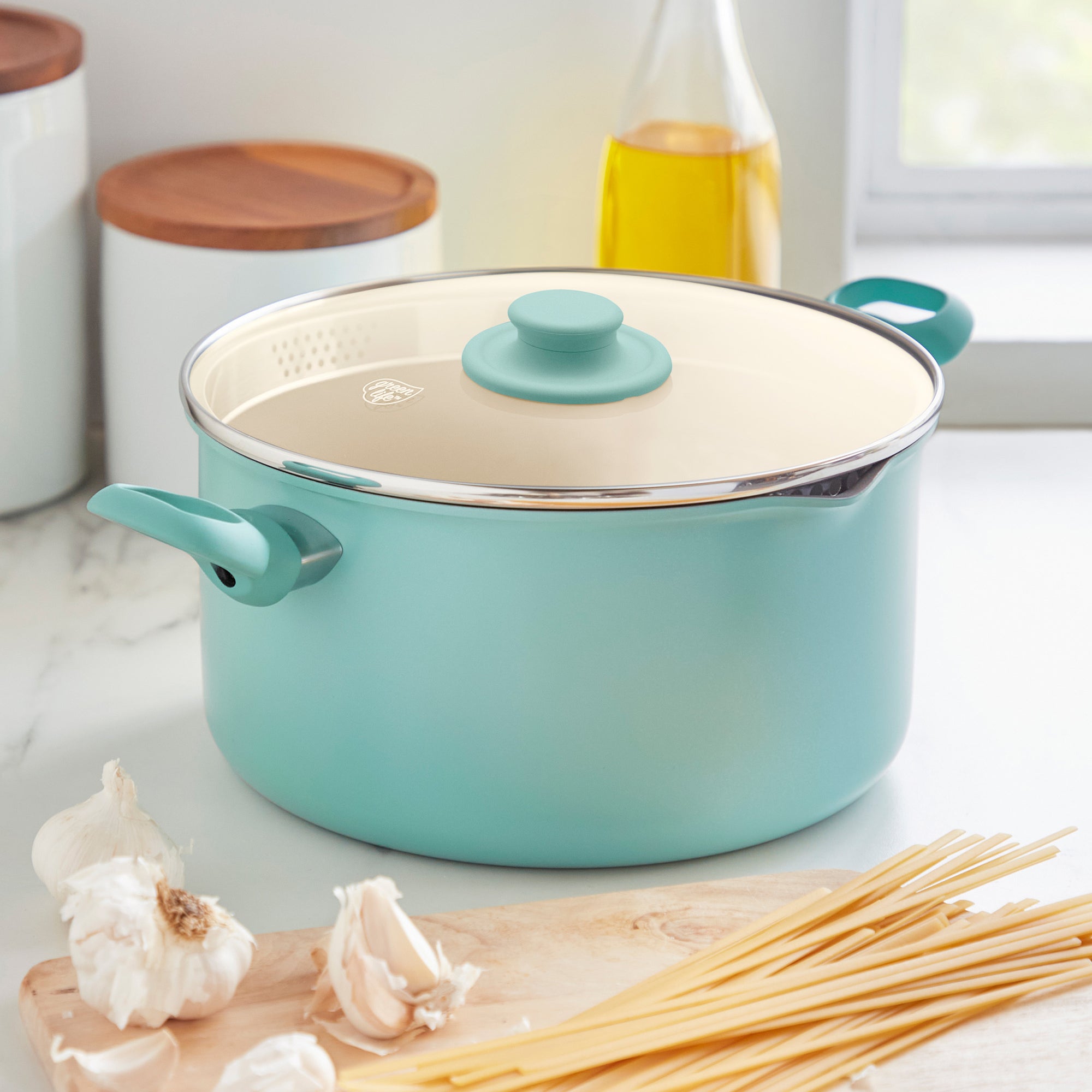 greenlife-soft-grip-6-quart-stockpot-with-straining-lid-pfas-free-ceramic-nonsti image 1