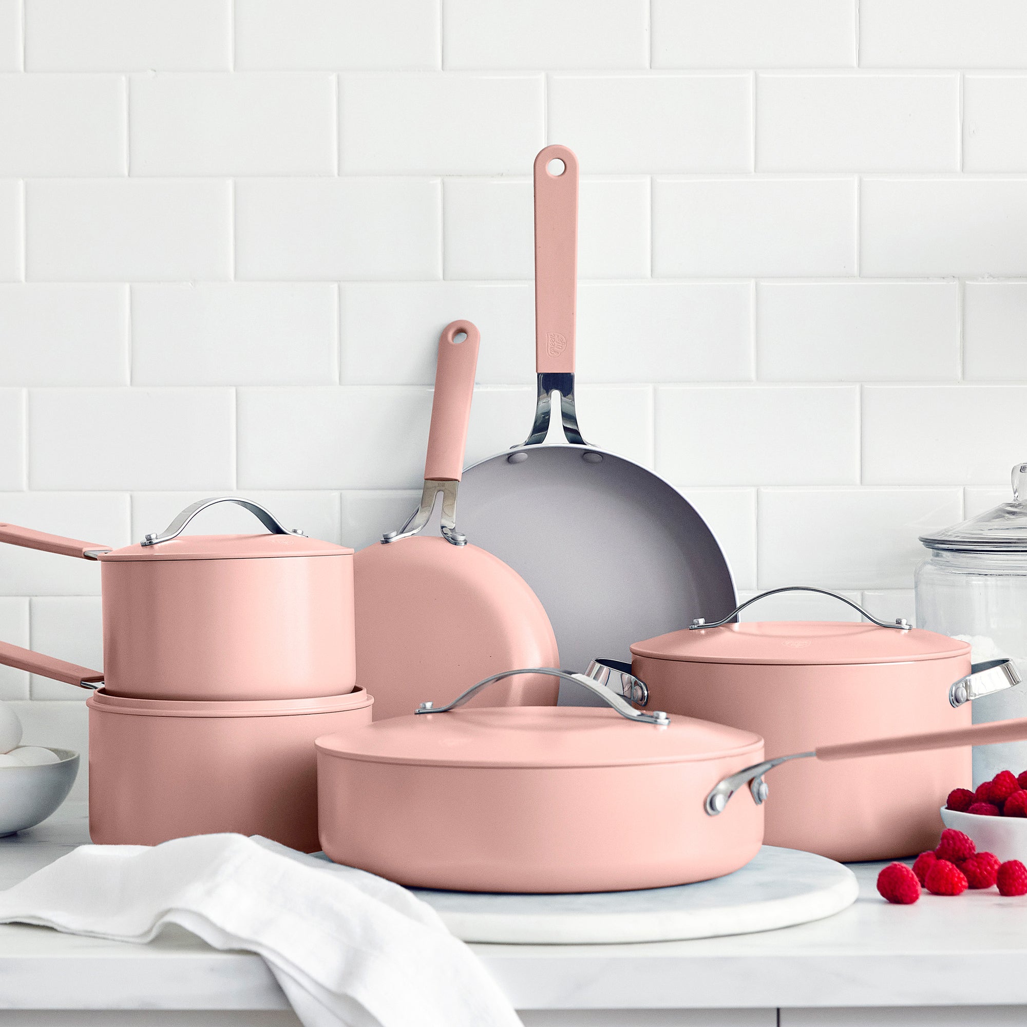 greenlife-dream-10-piece-cookware-set-with-lids-pfas-free-ceramic-nonstick image 1