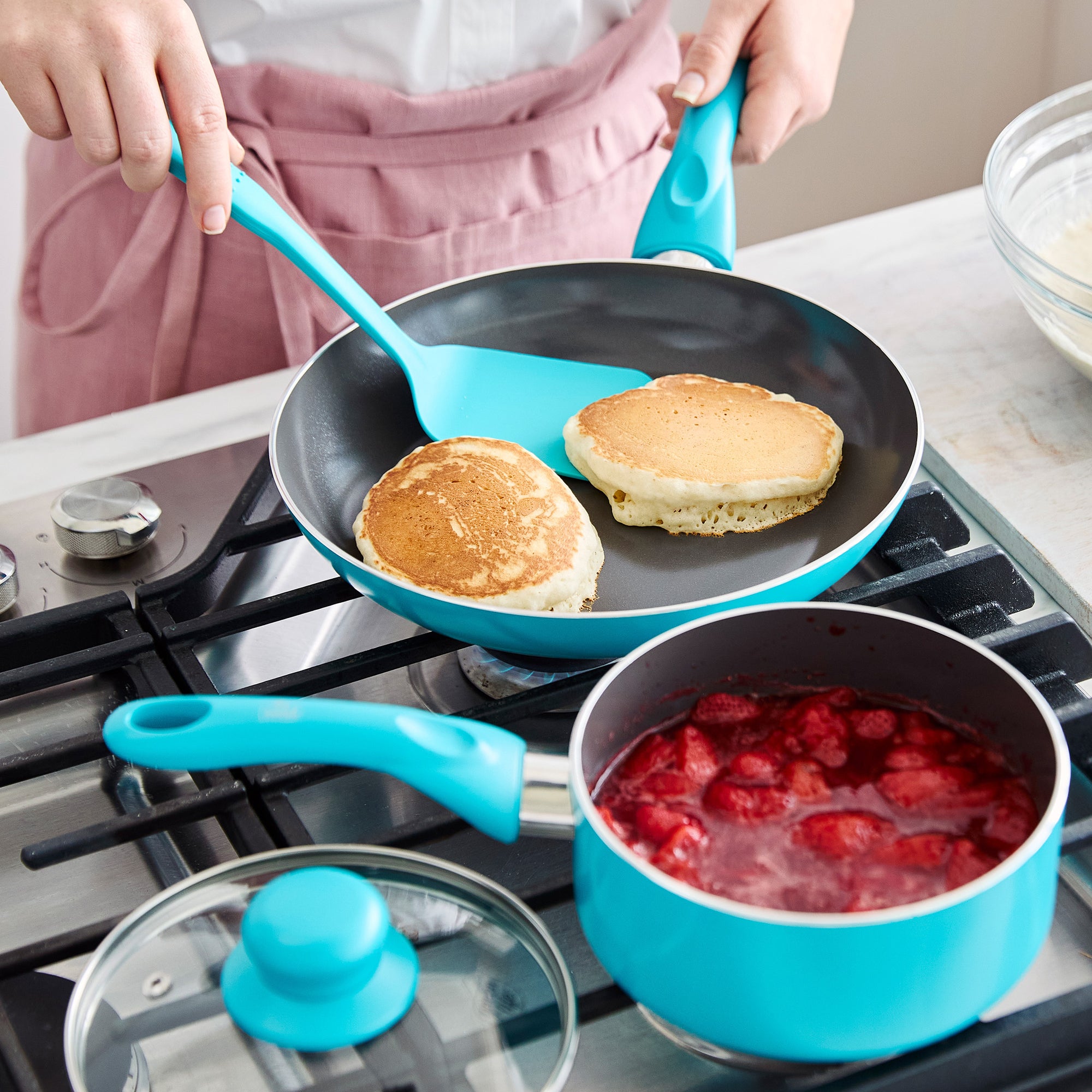 greenlife-essentials-12-piece-cookware-set-ceramic-nonstick-induction-ready image 2