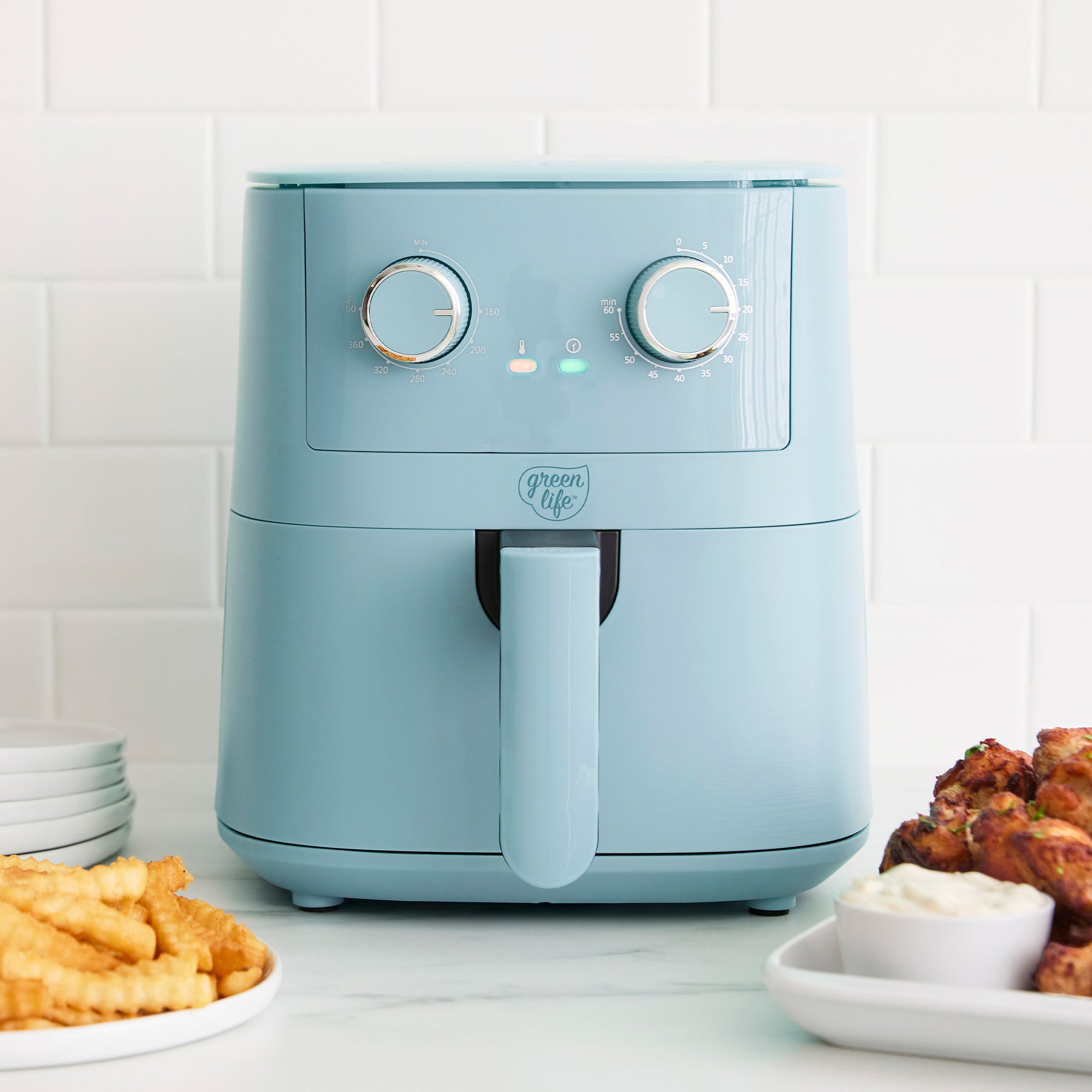 greenlife-ez-air-fryer-4-5qt-ceramic-nonstick-pfas-free image 1