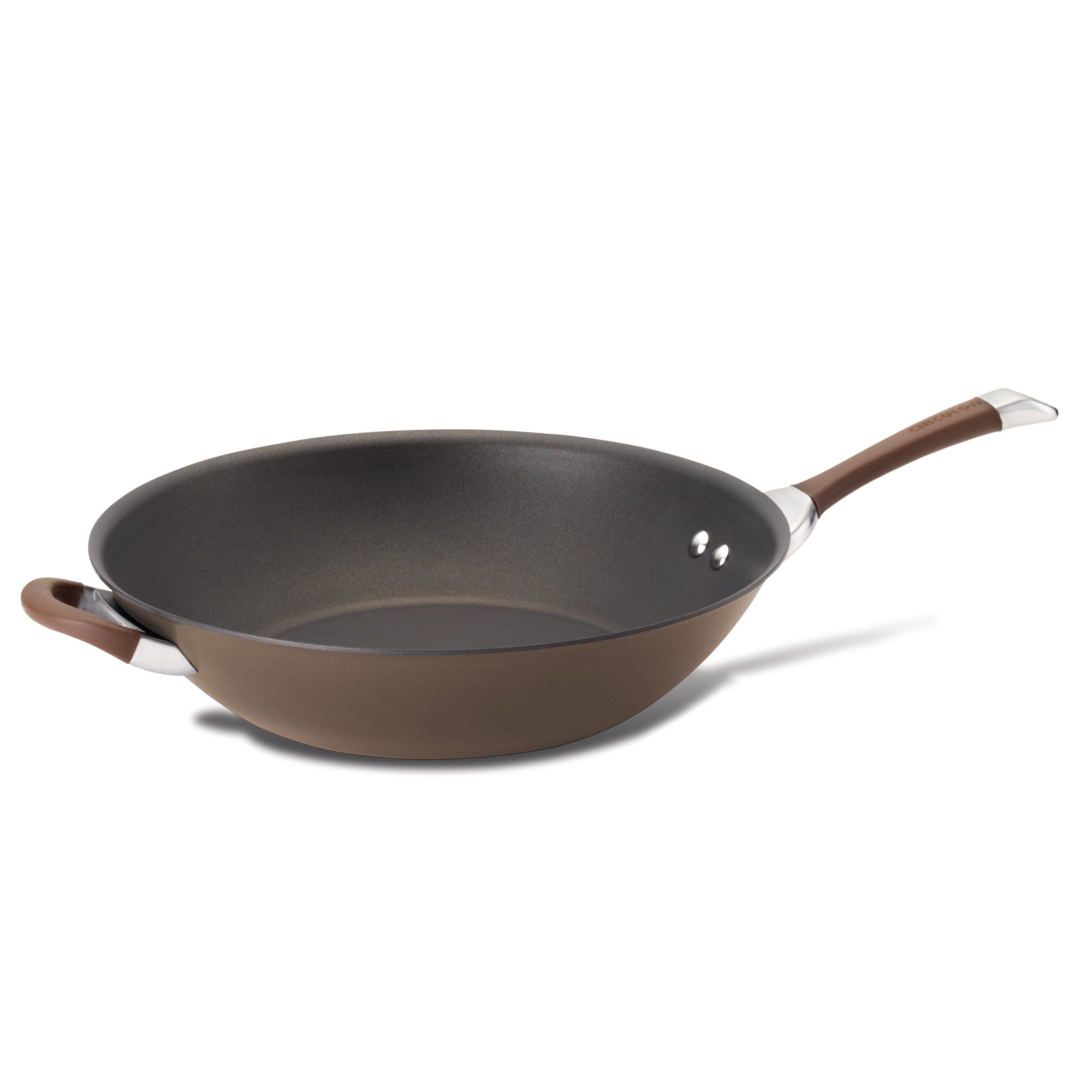 circulon-14-inch-hard-anodized-nonstick-stir-fry-pan image 1