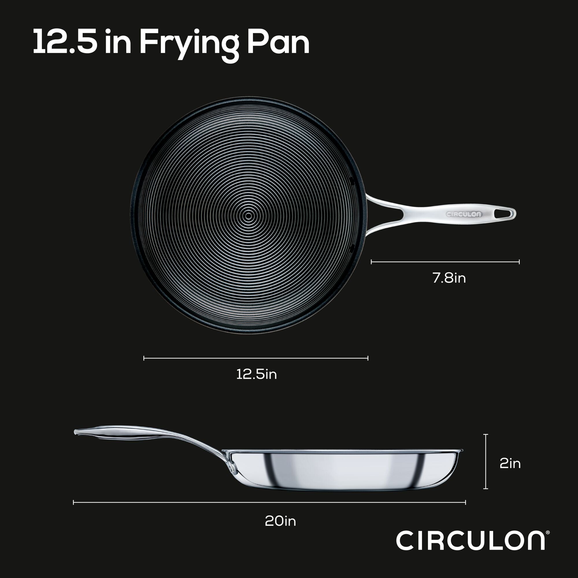 circulon-12-5-inch-steelshield-open-frying-pan-tri-ply-stainless-steel-nonstick- image 8