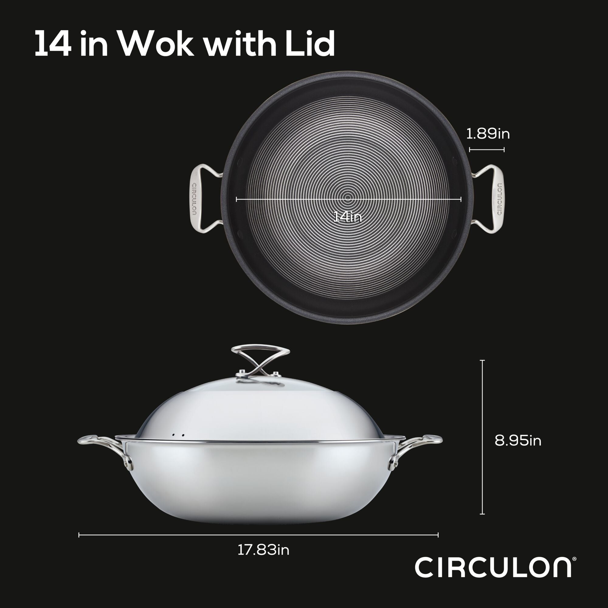 circulon-steelshield-wok-with-glass-lid-and-side-handles image 8