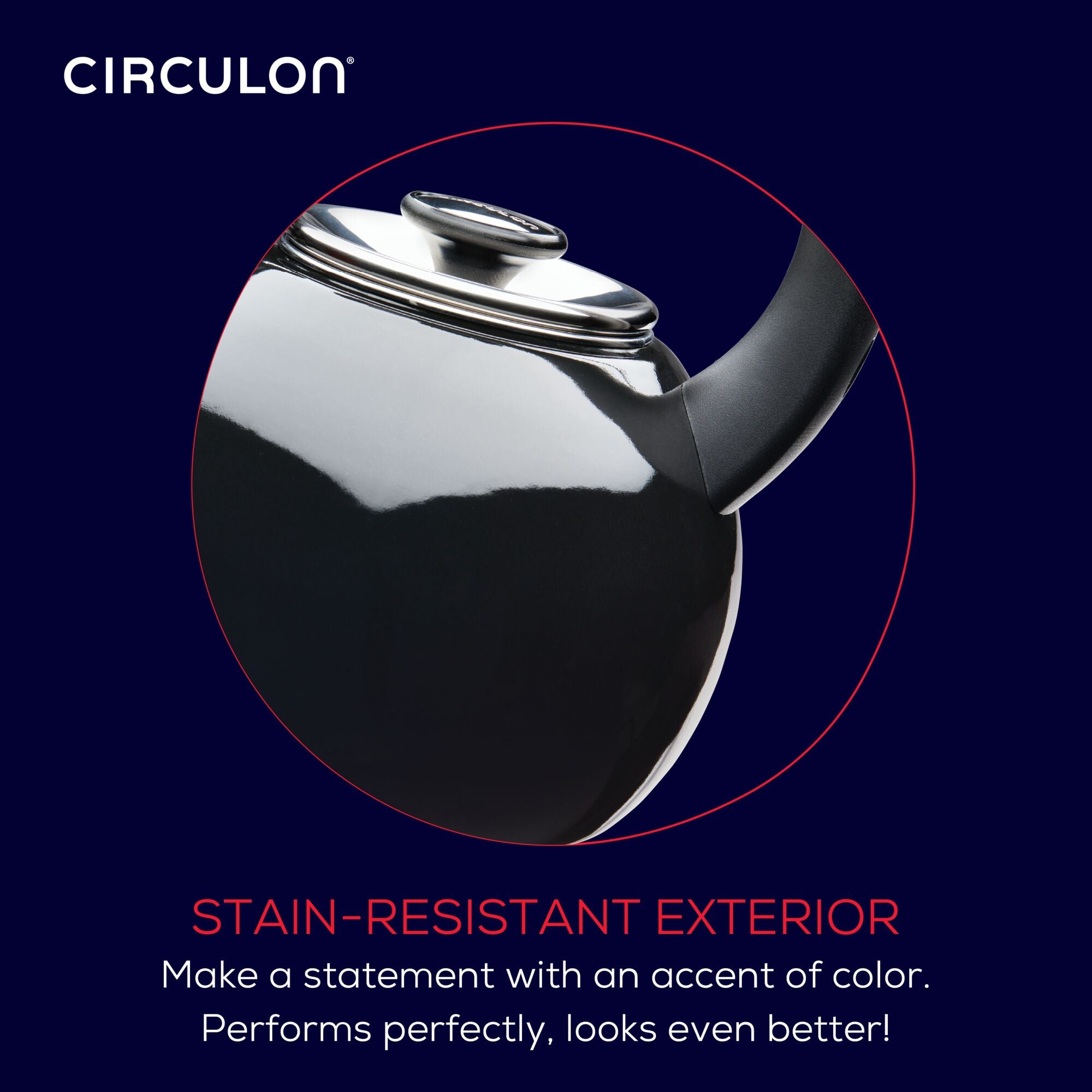 circulon-2-quart-whistling-teakettle-with-flip-up-spout image 8