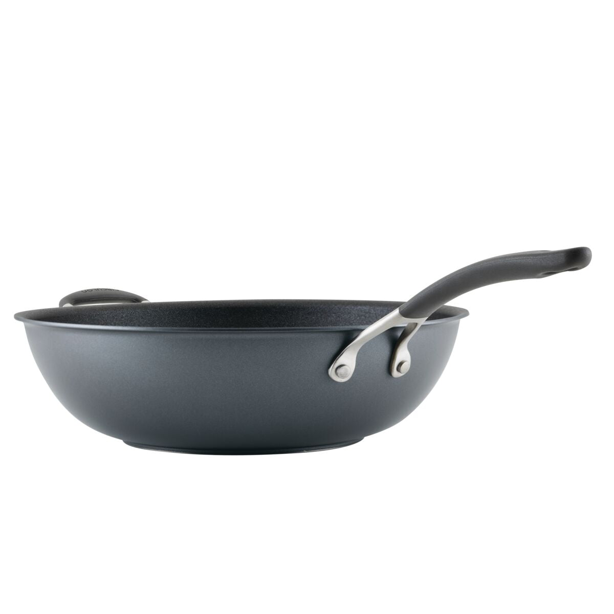 circulon-a1-scratchdefense-13-inch-nonstick-stir-fry-pan-with-helper-handle image 2