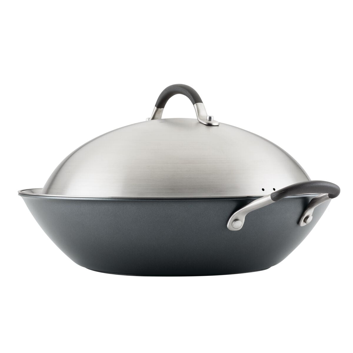 circulon-a1-scratchdefense-14-inch-nonstick-wok-with-lid image 1