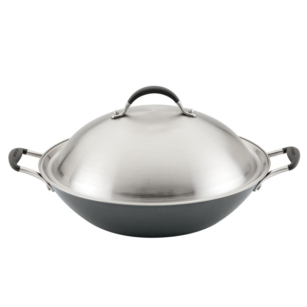 circulon-a1-scratchdefense-14-inch-nonstick-wok-with-lid image 2