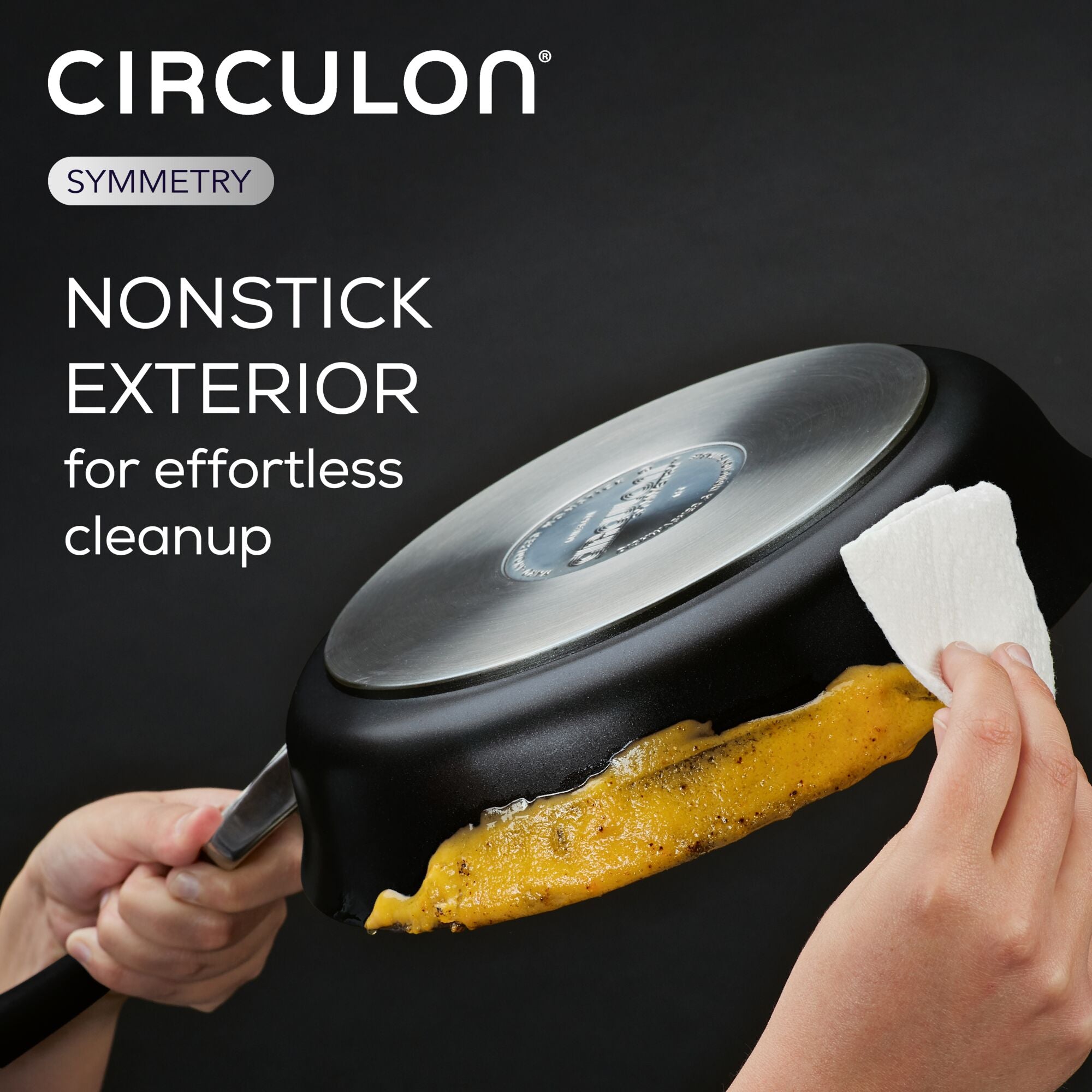 circulon-8-5-inch-hard-anodized-nonstick-frying-pan image 5