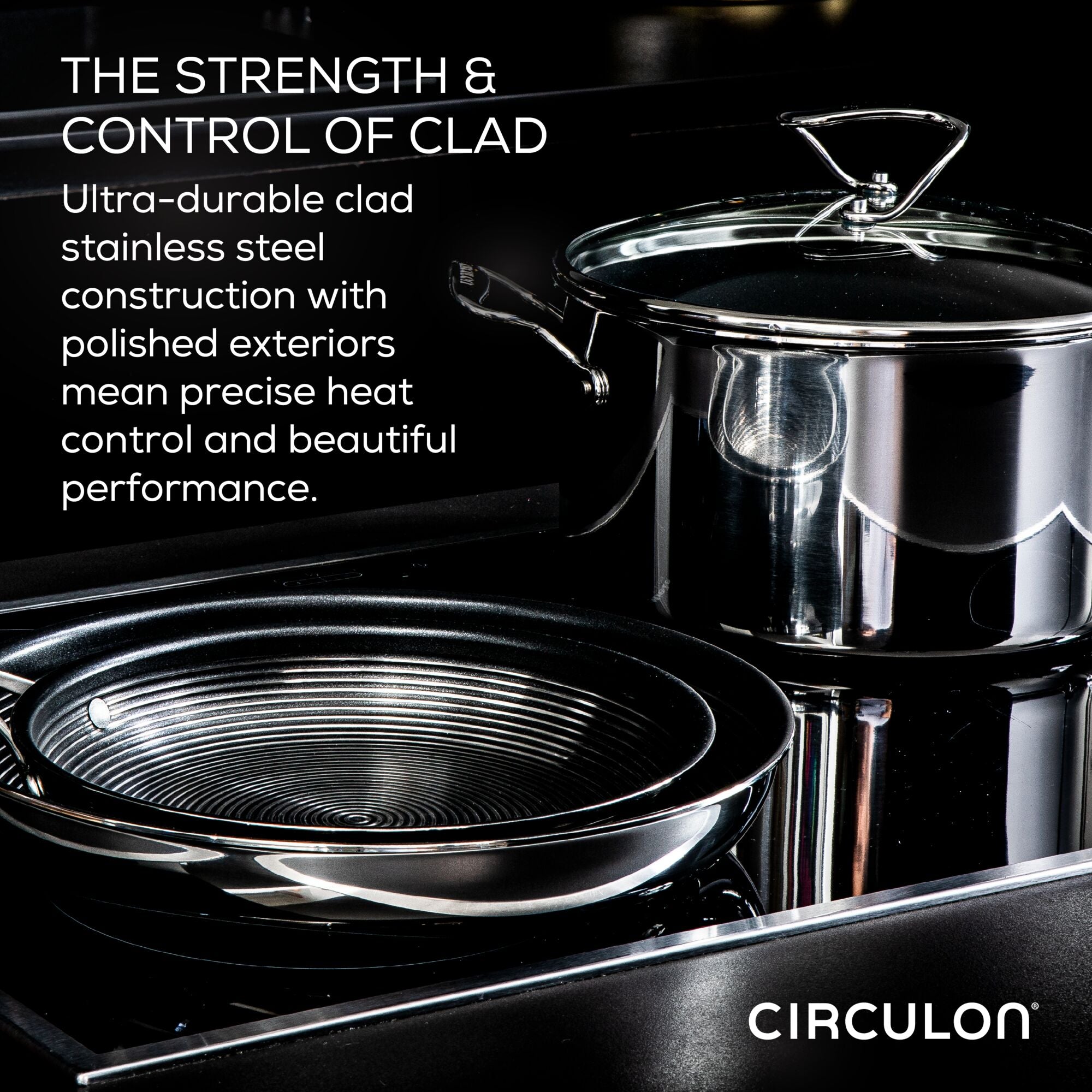 circulon-12-5-inch-steelshield-open-frying-pan-tri-ply-stainless-steel-nonstick- image 6