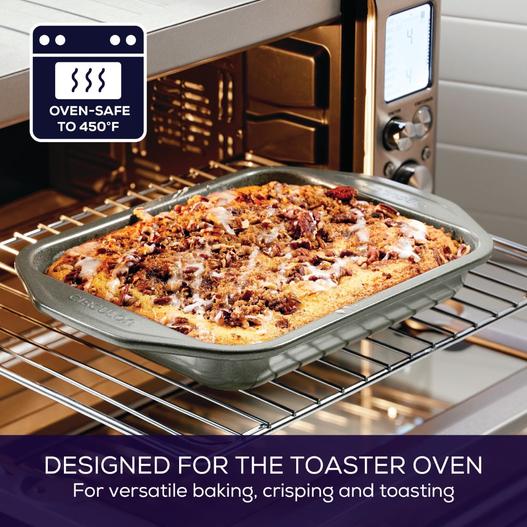 circulon-4-piece-nonstick-toaster-oven-bakeware-set image 4