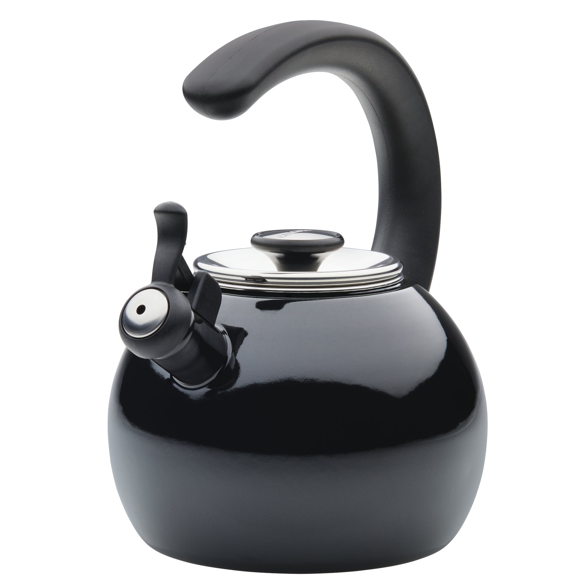 circulon-2-quart-whistling-teakettle-with-flip-up-spout image 2